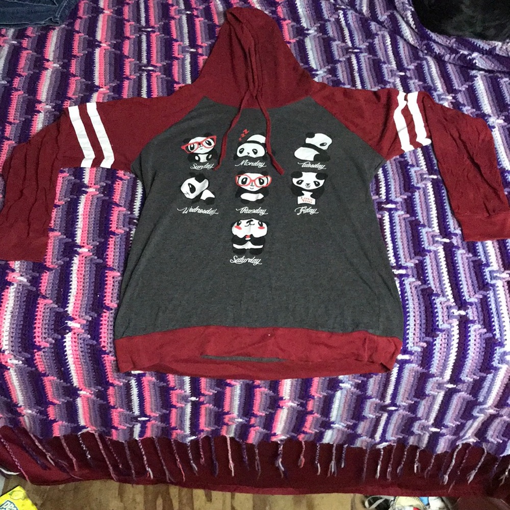 Hooded shirt